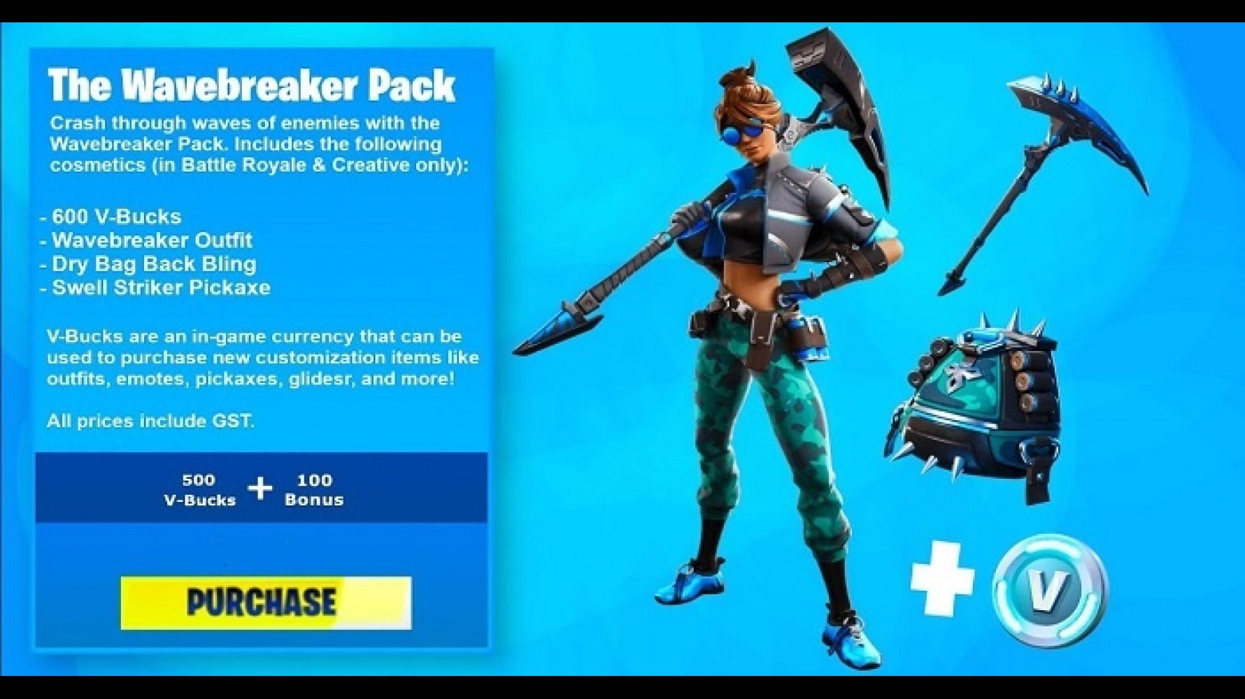 The Wavebreaker Pack 4890